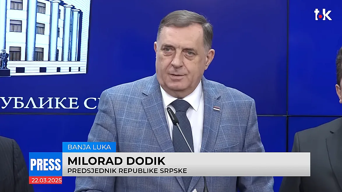 Milorad Dodik, TOK, video: Youtube