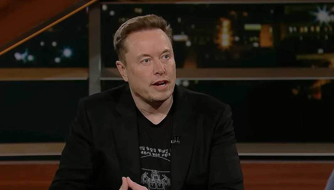 Ilon Mask, foto: video: Real Time with Bill Maher