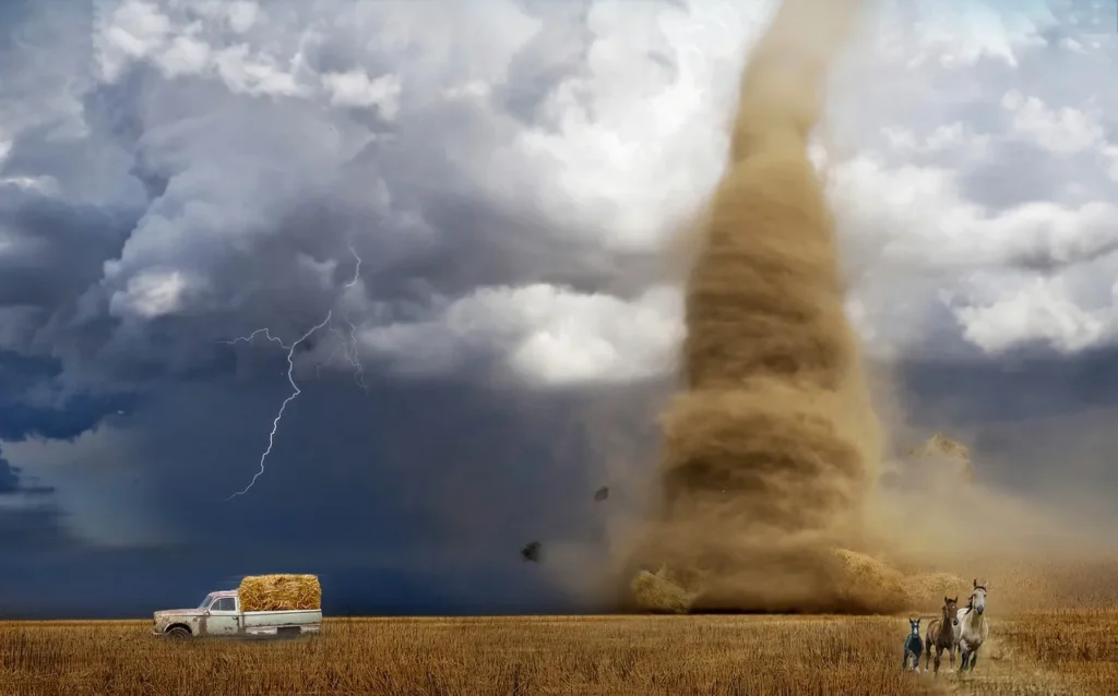 Tornado, ilustracija, foto: pixabay.com